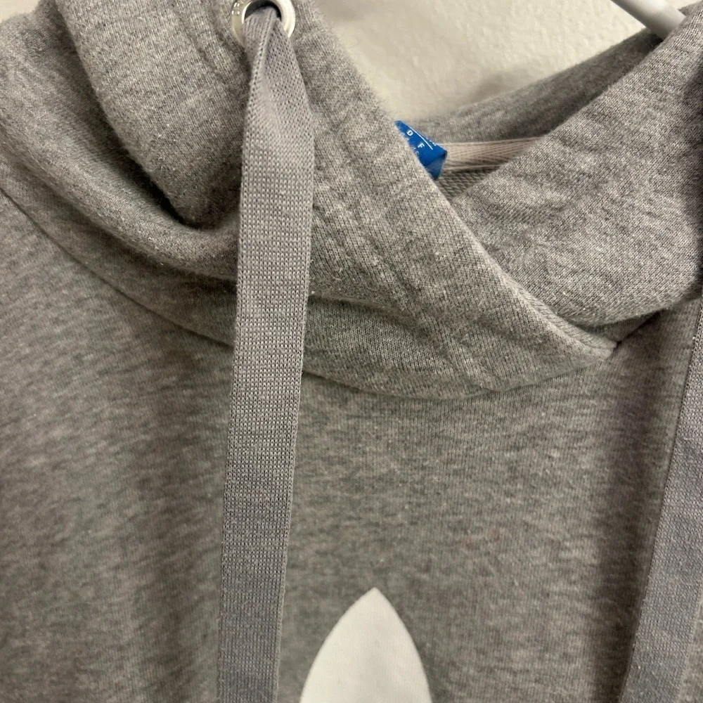 Adidas Gray Men's Hoodie large men's